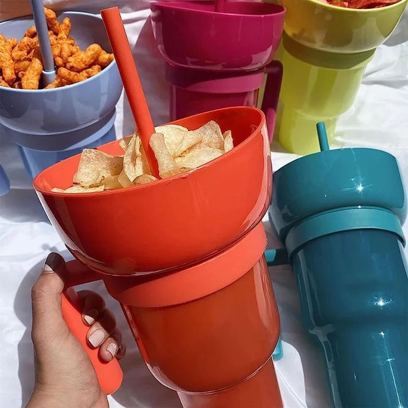 Munch cup | 2 in 1 snack bowl