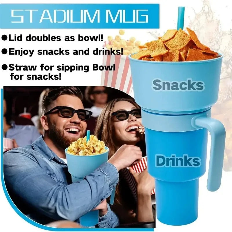 Munch cup | 2 in 1 snack bowl