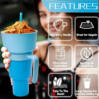 Munch cup | 2 in 1 snack bowl